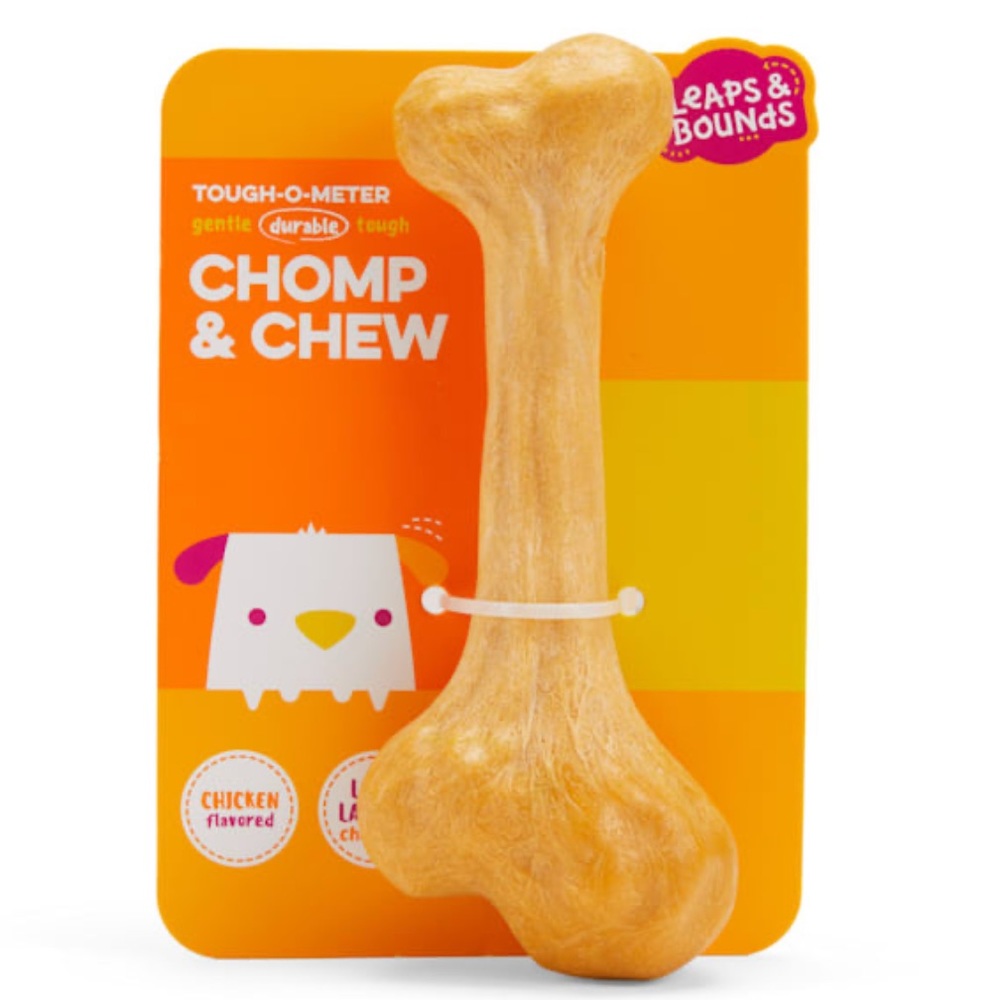 Leaps & Bounds Nylon Chicken Bone Dental Chew Toy